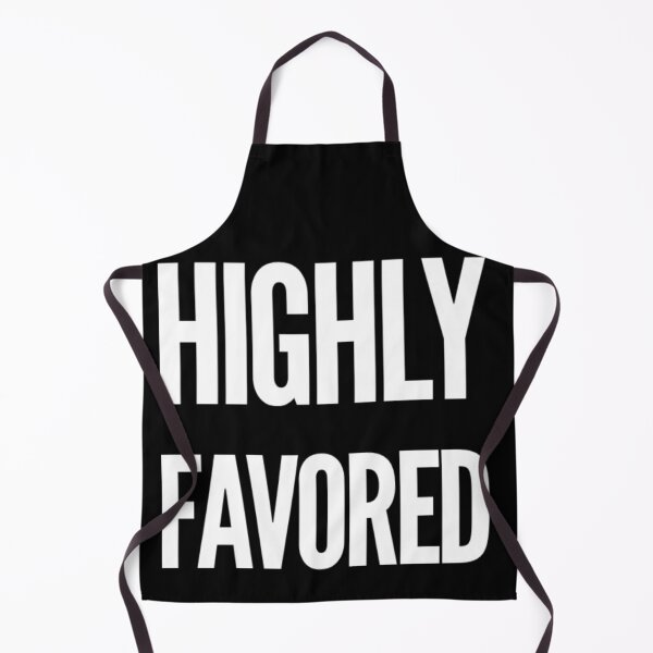 Item preview, Highly Favored White Text designed and sold by MerciMe.
