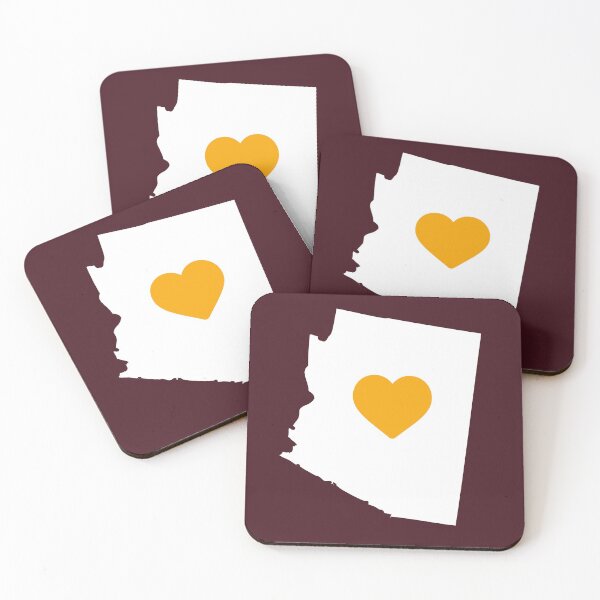 Item preview, Arizona Hometown Heart State Map US American Love designed and sold by elhefe.