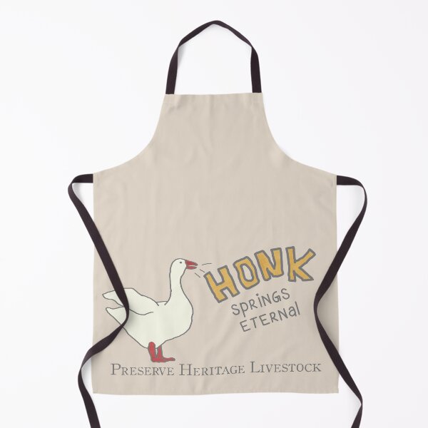 Item preview, HONK Springs Eternal - Endangered Breed Preservation designed and sold by LochNestFarm.