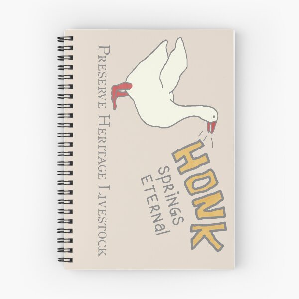 Item preview, HONK Springs Eternal - Endangered Breed Preservation designed and sold by LochNestFarm.