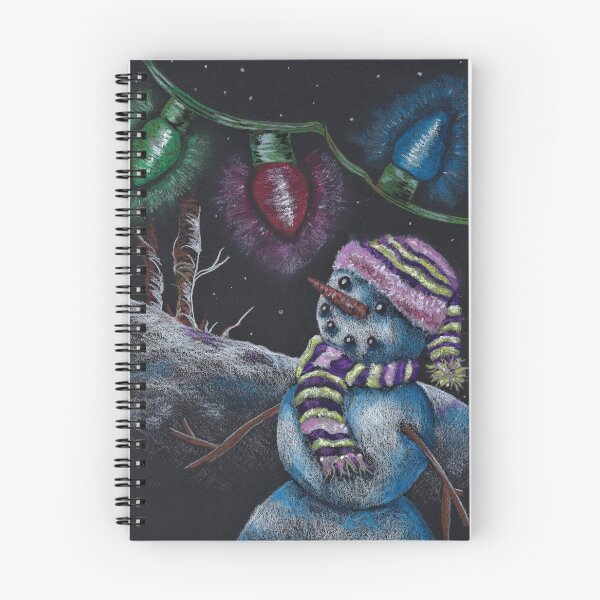 Item preview, Snowgirl Likes Colorful Lights designed and sold by MPAmbly88.