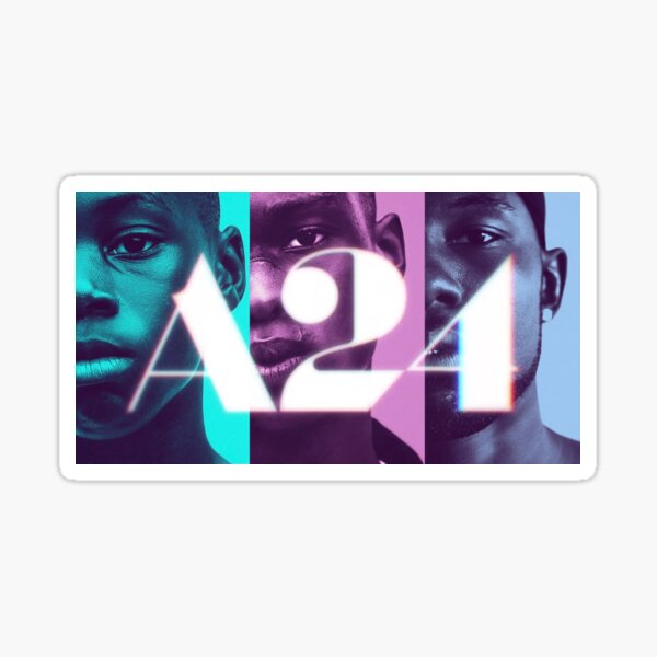 "A24 Moonlight" Sticker For Sale By Dalaura | Redbubble