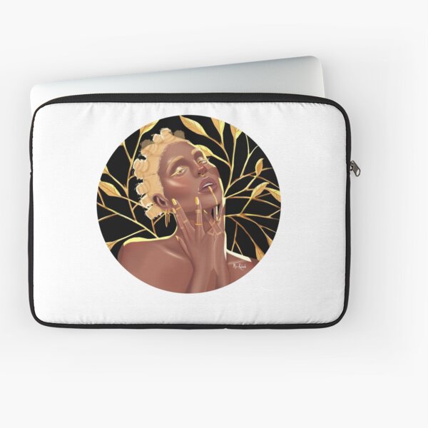 Laptoptaschen Schwarzes M C3 A4dchen Mit Blonden Haaren Redbubble