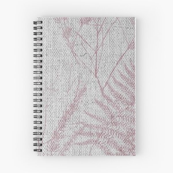 Item preview, Dusty pink floral linen pattern designed and sold by mayio_studio.