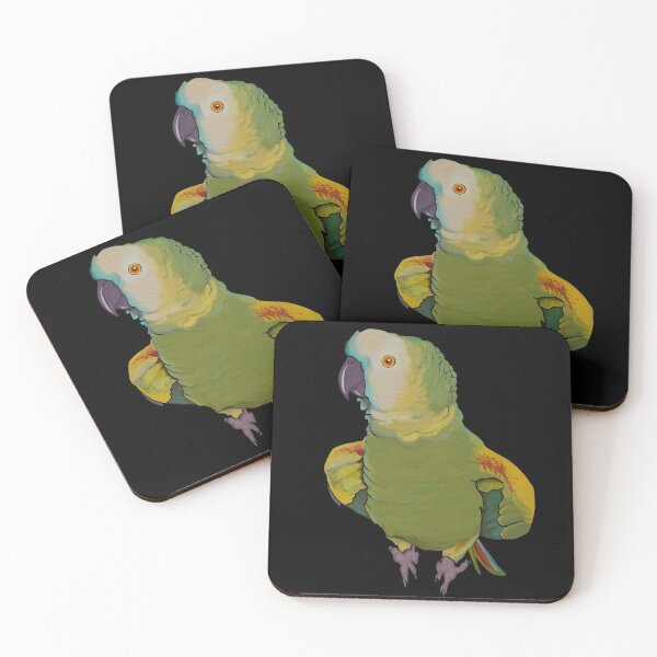 Item preview, Playful Blue Fronted Amazon Parrot  designed and sold by Zurickdesigns.