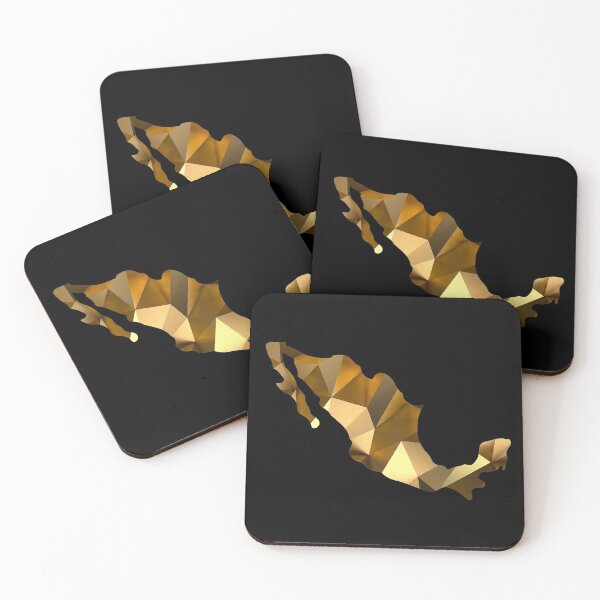 Item preview, México's golden map designed and sold by T-Mex.