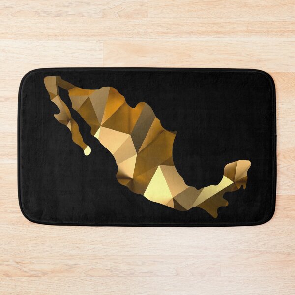 Item preview, Mexico map metallic gold origami modern mexican style clothing  designed and sold by T-Mex.