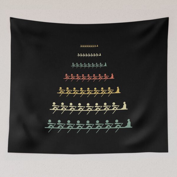 Item preview, Vintage Retro Crew Rowing Row Team Boat Oar Rower Coaxed Eight Gift designed and sold by TastefulTees.