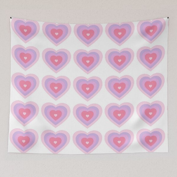 Item preview, pastel pink and purple powerpuff girls heart designed and sold by stickersbyro ☆.