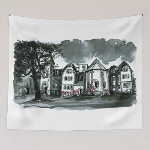 Item preview, Sanatorium "Walhalla burns" hiding place designed and sold by Gorilla-Verlag.