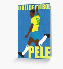 Pele Grußkarte