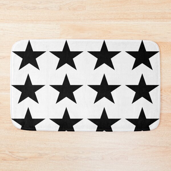 Item preview, Large BLACK and WHITE STARS  designed and sold by RachelMacht.