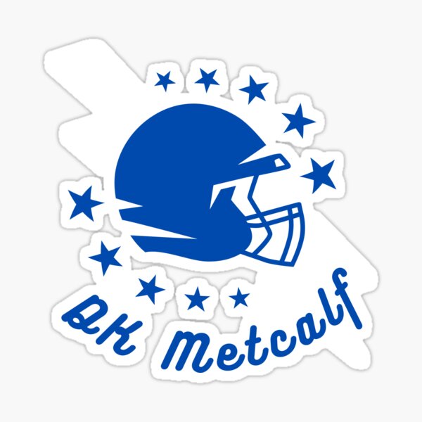 Dk Metcalf Number 14 metcalf receive the ball Sticker for Sale by  HelenaHalvorson