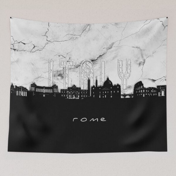 Item preview, rome skyline marble designed and sold by BekimART2.