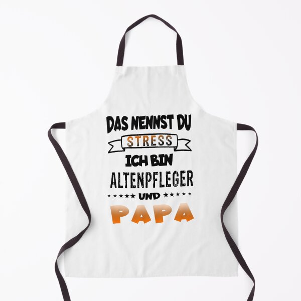 Artikelvorschau, Das nennst du Stress ich bin Altenpfleger und Papa - schwarz entworfen und verkauft von dJ-Design.