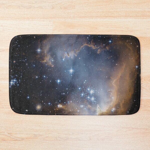 Item preview, Blue Nebula Galaxy Space Photograph designed and sold by ToriaScarlett.