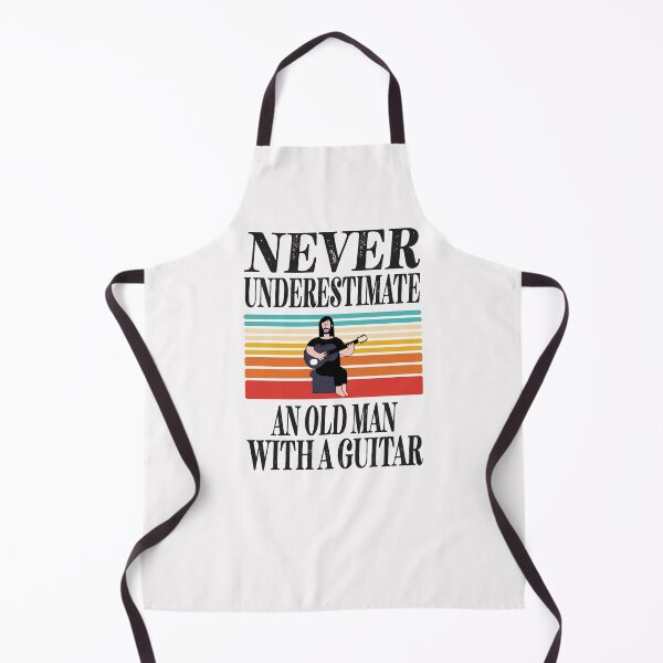 Item preview, Never Underestimate An Old Man With A Guitar Essential Design designed and sold by Glike.
