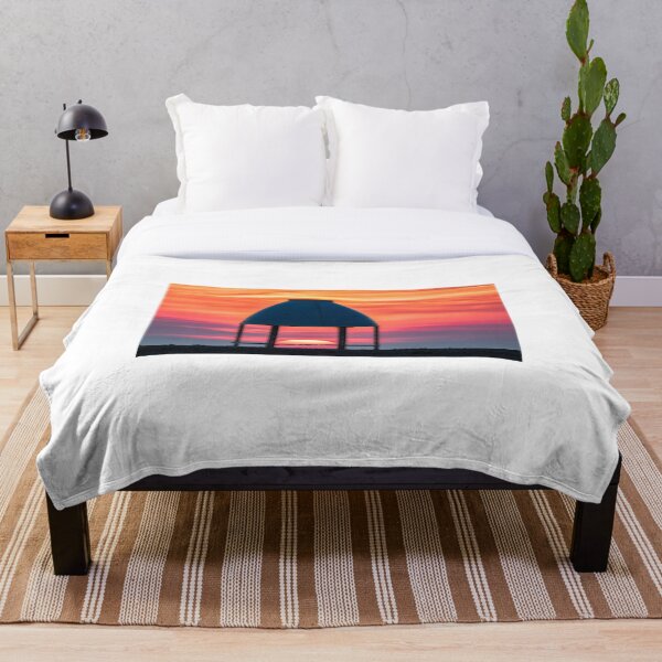 Item preview, Folkestone beach shelter sunset 4 designed and sold by MartinWood.