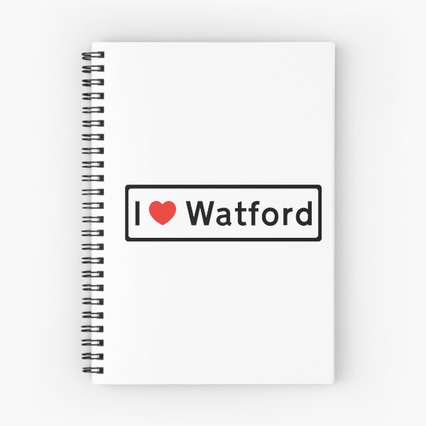Item preview, I Love Watford! designed and sold by DoodleDashCollective.