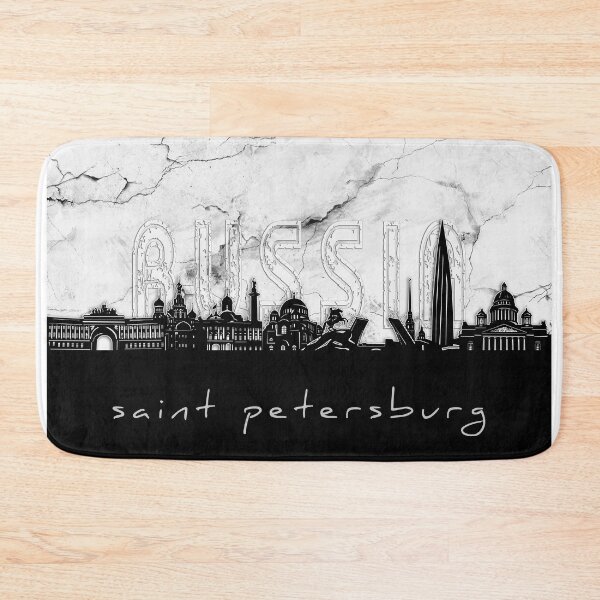 Item preview, saint petersburg skyline marble designed and sold by BekimART2.