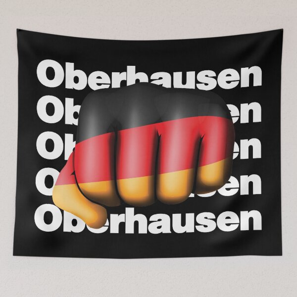 Item preview, Strong Oberhausen Germany Fist Deutschland Flag  designed and sold by elhefe.