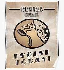 Bioshock Telekinesis Plasmid Poster