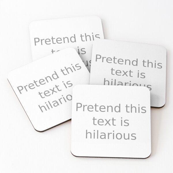 Item preview, Pretend this text is hilarious designed and sold by Benlito.