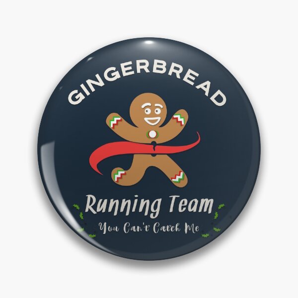 Item preview, Gingerbread Running Team Funny designed and sold by Chaotic Neutral.