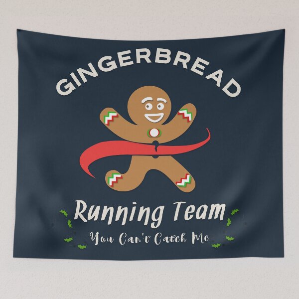Item preview, Gingerbread Running Team Funny designed and sold by Chaotic Neutral.