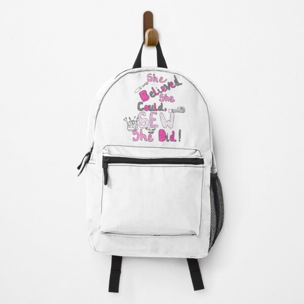 Item preview, She Believed She Could Sew She Did Sewing Poster designed and sold by diverseidentity.