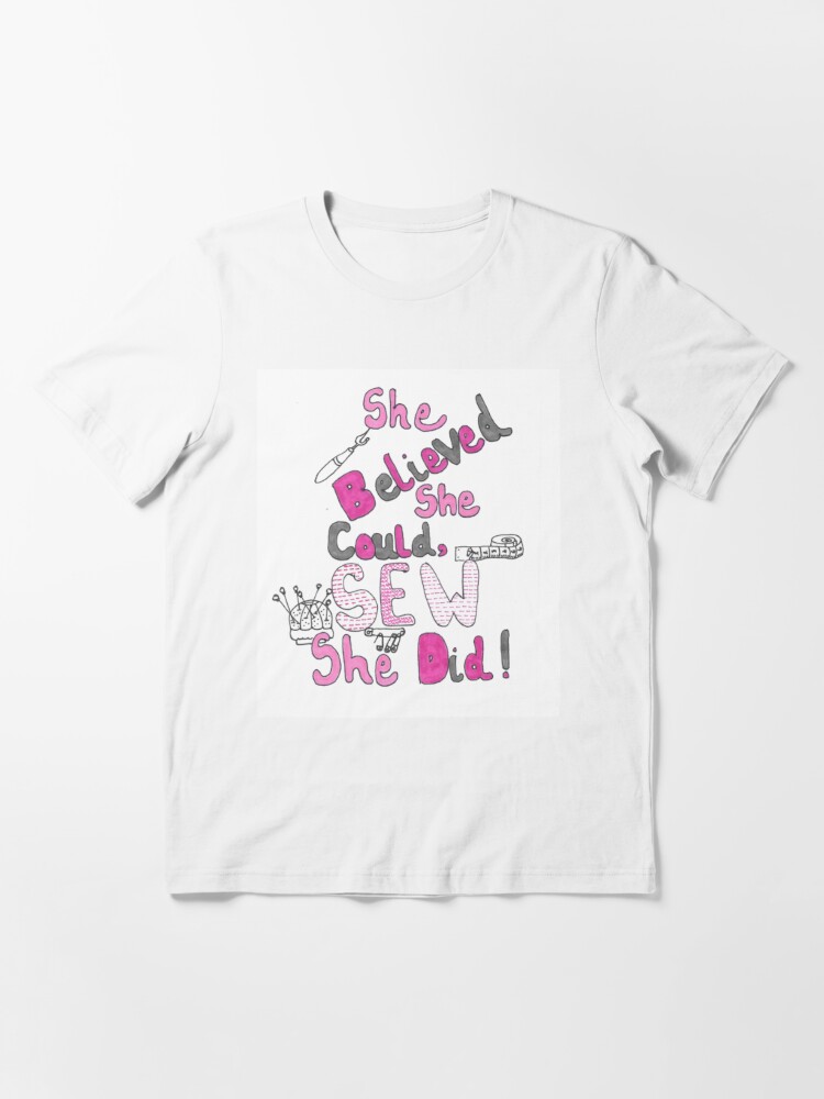 Sewing Gifts For Women and Grandma Essential T-Shirt for Sale by ajw1