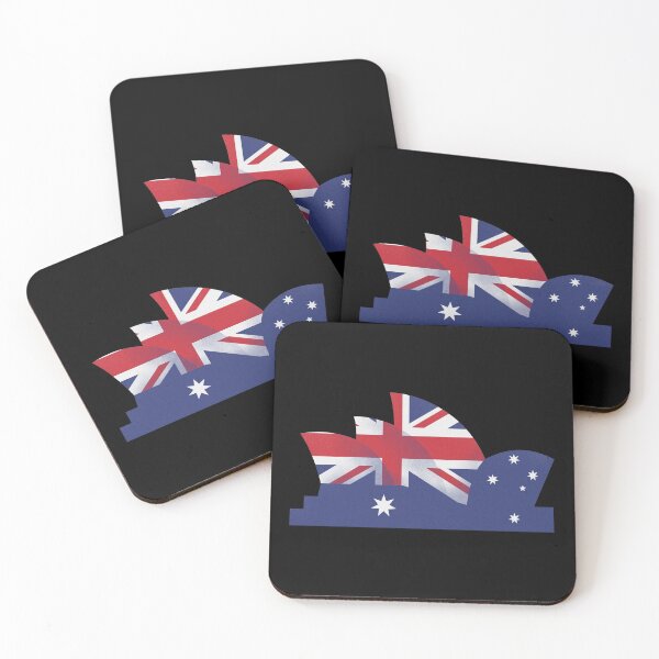 Item preview, Sydney Opera House Australian Flag designed and sold by liftdesign.
