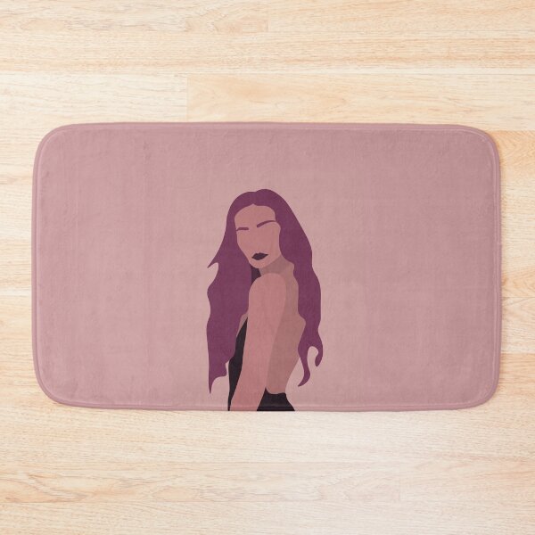 Item preview, Chantal - Girl in purple tones designed and sold by LeaDavidArt.