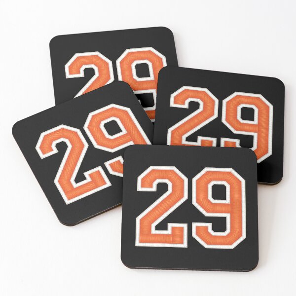 Item preview, Sports Number 29 Jersey twenty-nine Orange designed and sold by elhefe.