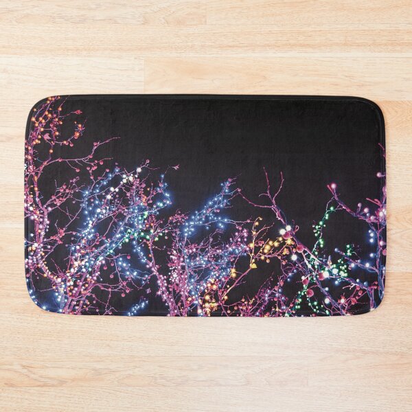 Item preview, Neon fairy lights in trees designed and sold by ToriaScarlett.