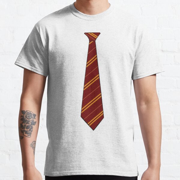 Red and Yellow Tie Classic T-Shirt