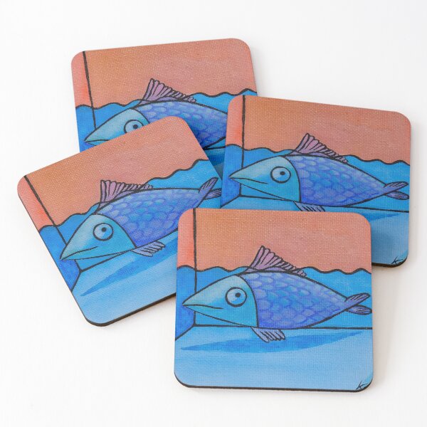 Item preview, Salmon looks for home designed and sold by Katarte.