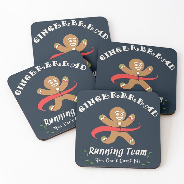 Item preview,  Gingerbread Running Team Funny designed and sold by Chaotic Neutral.
