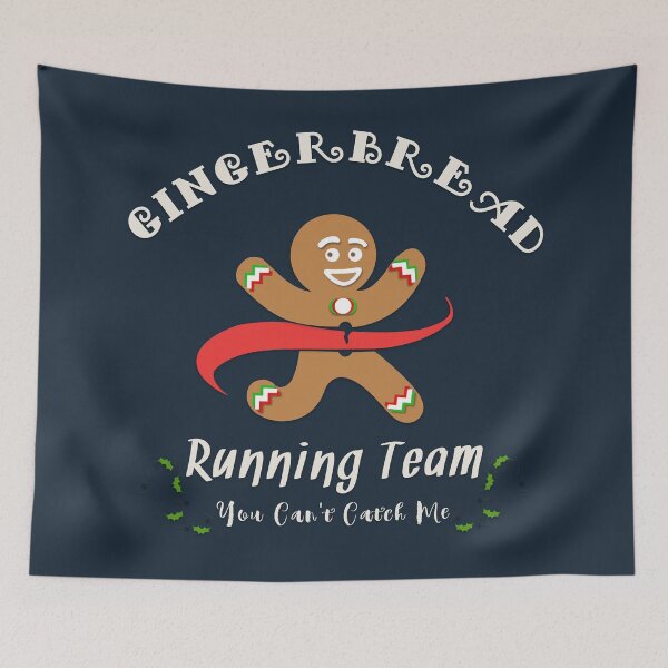 Item preview,  Gingerbread Running Team Funny designed and sold by Chaotic Neutral.
