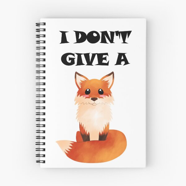 Item preview, I don't give a fox designed and sold by TheElkWillow.