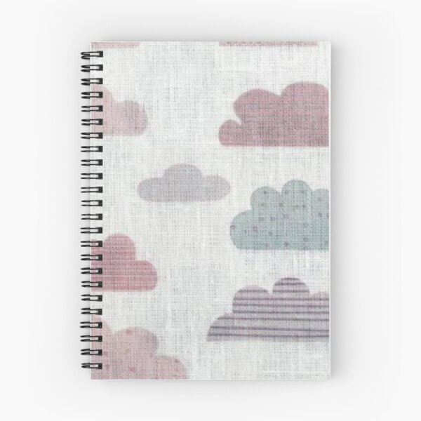 Item preview, Dusty pink vintage cloud linen pattern designed and sold by mayio_studio.