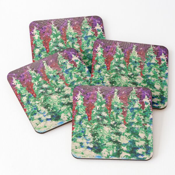 Item preview, Snowy Texture Trees designed and sold by CanvasandSoul.