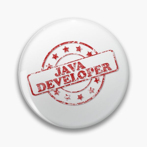 Item preview, Java Developer stamp designed and sold by benandfreya.