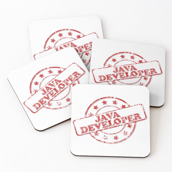 Item preview, Java Developer stamp designed and sold by benandfreya.