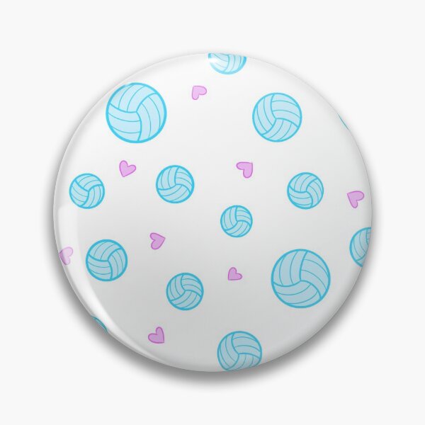 Item preview, Volleyball and Hearts Pattern  designed and sold by Dannie's Gallery.