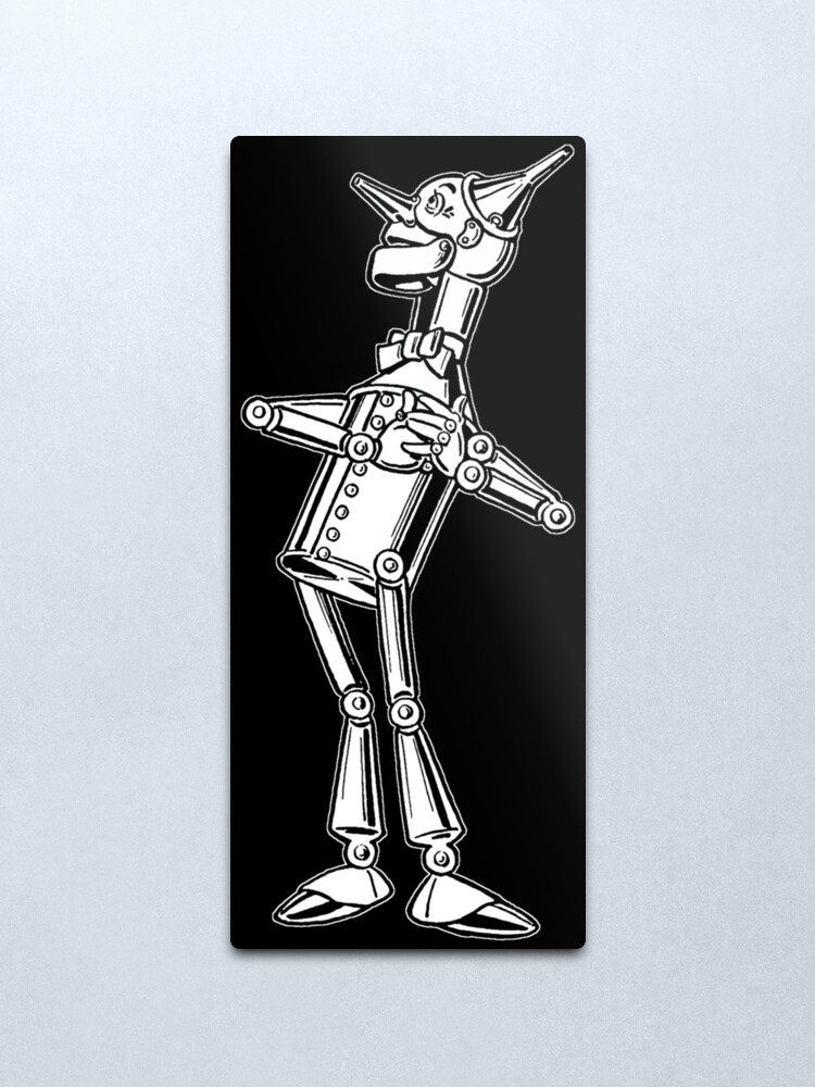 Alternate view of Tin Woodman Metal Print