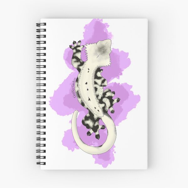 Item preview, Black and White Climbing Crested Gecko designed and sold by GriffinGeckos.