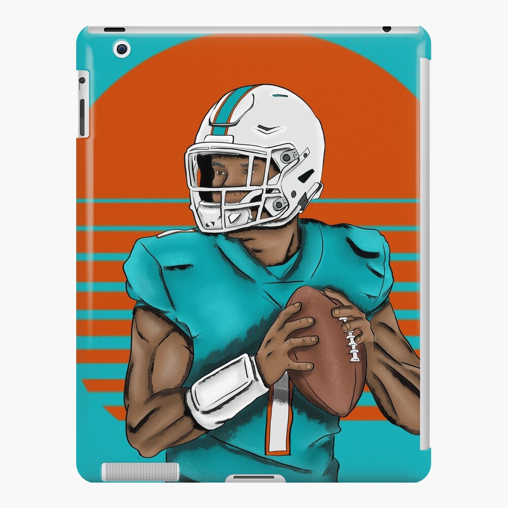 Rinkha Tua Tagovailoa Football Paper Poster Dolphins T-Shirt