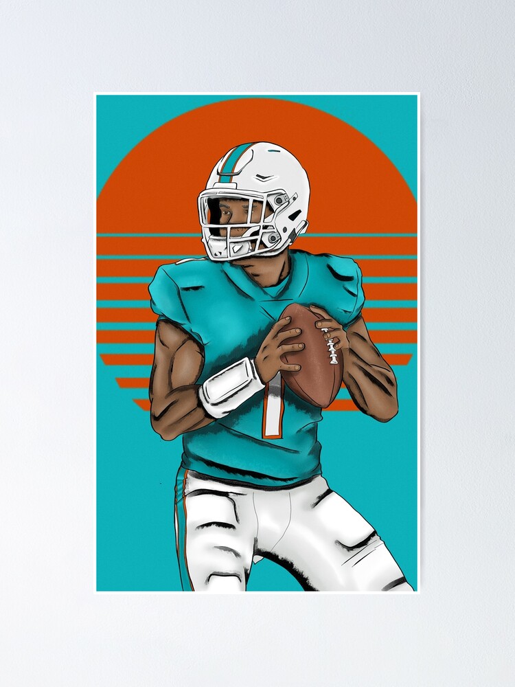 NFL Miami Dolphins Welcome To Miami Jalen Ramsey Home Decor Poster
