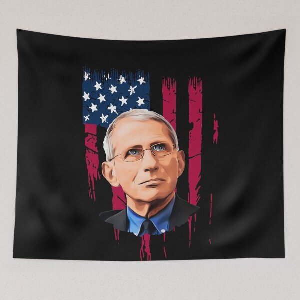 Item preview, Dr Fauci USA Flag designed and sold by The Fit.